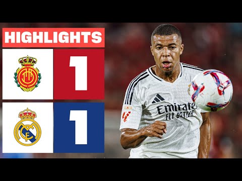 RCD MALLORCA 1 - 1 REAL MADRID | DEBUT de MBAPPÉ | RESUMEN LALIGA EA SPORTS