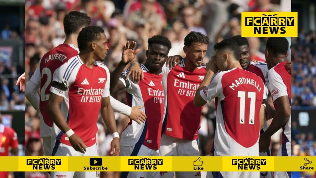 Arsenal eased to a 2-0win at home against Wolverhampton Wanderers,with goal Havertz-Saka #fcarrynews