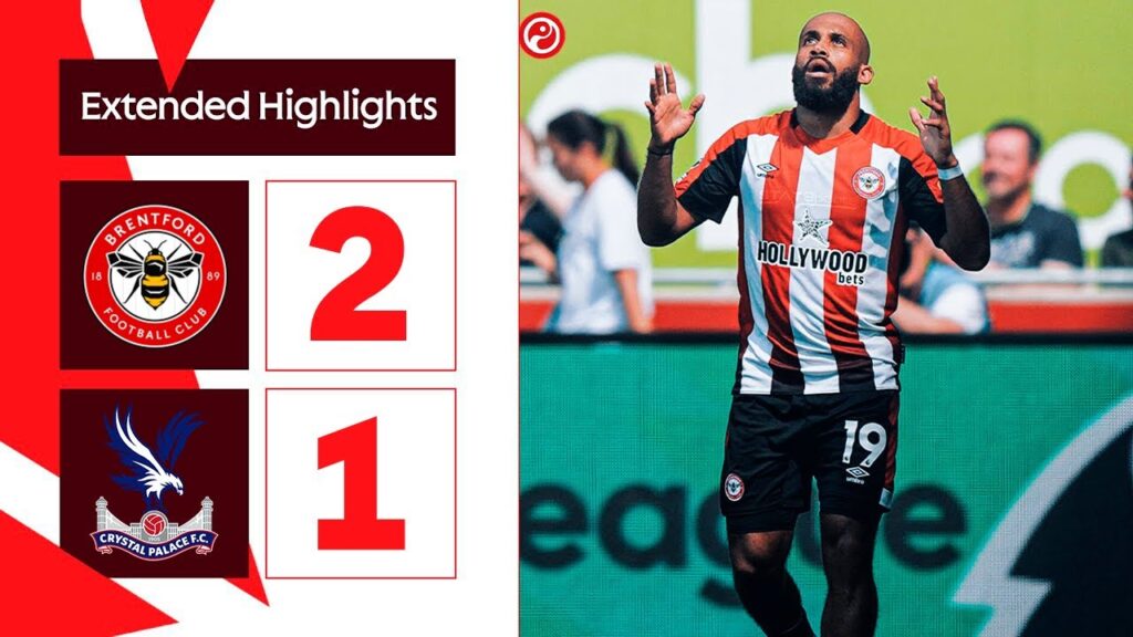 Bryan Mbeumo Goal | Brentford vs Crystal Palace 2-1 Highlights | Premier League 2024/25