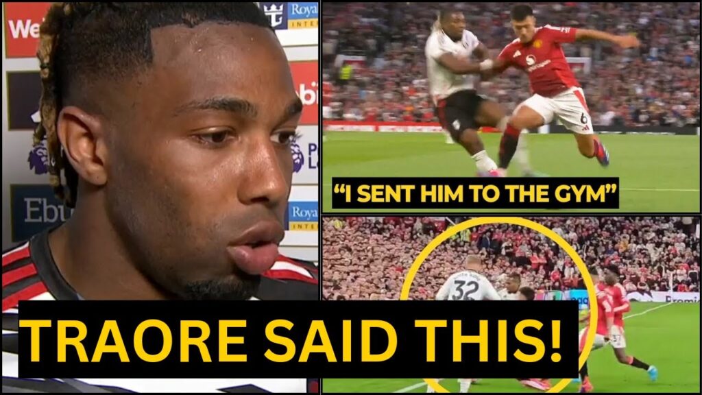 Adama Traore Finally RESPONDED Lisandro Martinez “I sent him to the GYM” Comments | Man Utd News