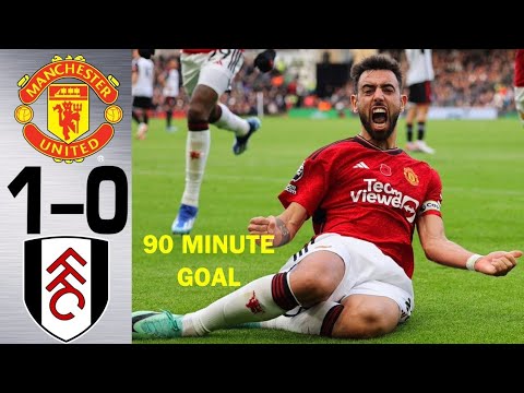 Manchester United vs Fulham 1-0 All goals and highlights 2024 HD l#manchesterunited #fulham