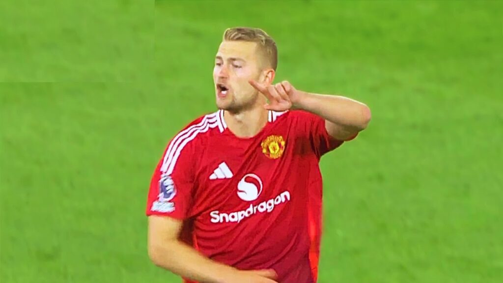 Matthijs de Ligt First time On Man United Color!🇳🇱