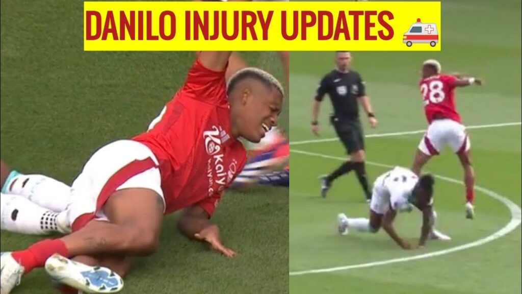 DANILO INJURY UPDATE VS BOURNEMOUTH 🚑