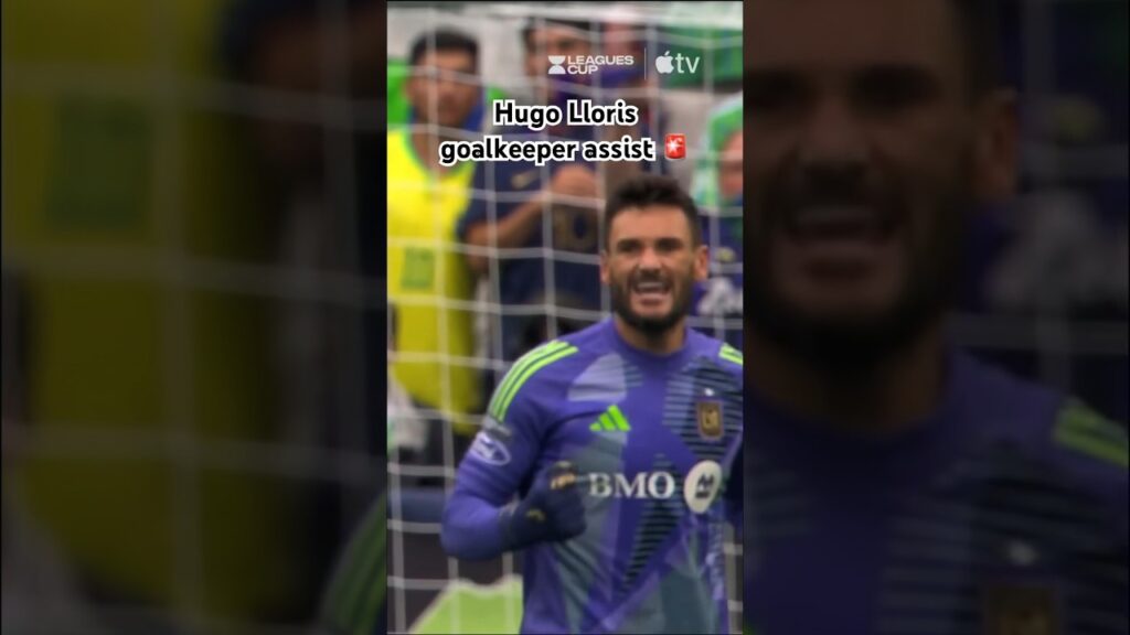 Hugo Lloris DIME to Denis Bouanga for the @LAFC goal in @LeaguesCup Quarterfinal win!