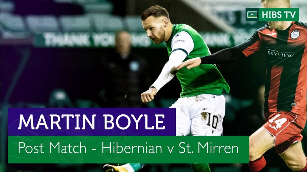 HFCvSMFC | MARTIN BOYLE POST-MATCH INTERVIEW