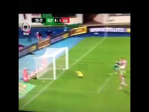 GOAL DAVY KLAASSEN | Rapid Vienna - Ajax 0-1 | (Highlights) 29-07-15 (CL)