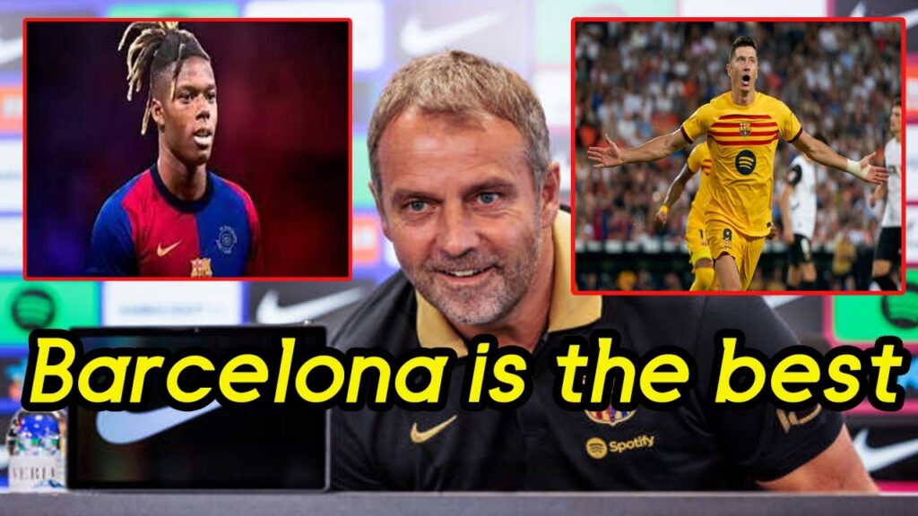 Barcelona, ​​Valencia, Hansi Flick’s reaction to Lewandowski’s goals, Neco Williams deal