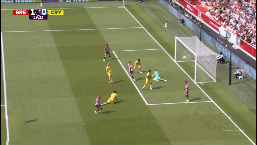 Bryan Mbeumo Goal | Brentford vs Crystal Palace 1-0 Highlights | Premier League 2024/25