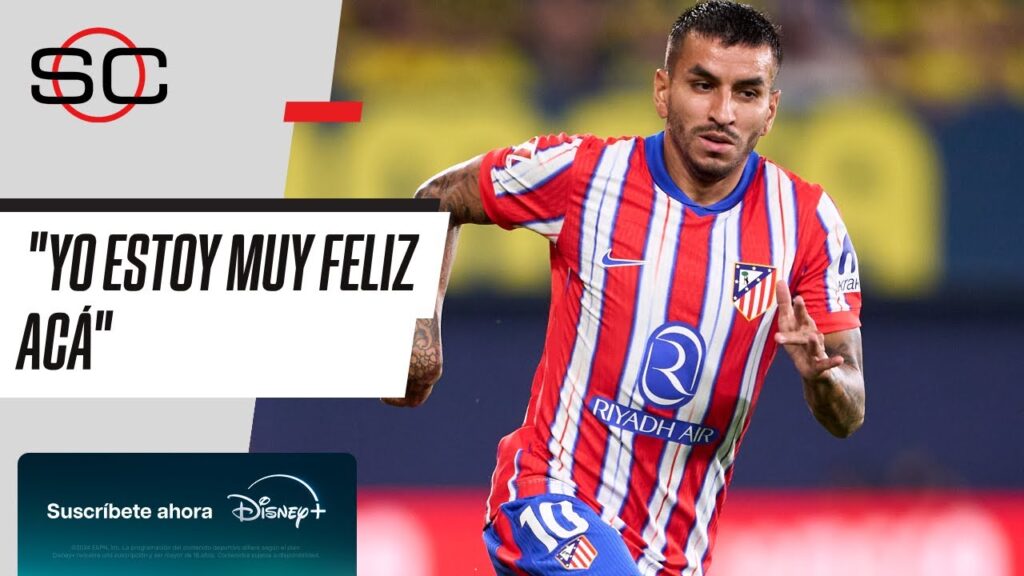 ÁNGEL CORREA LE DIJO QUE NO A RIVER: "YO ESTOY MUY FELIZ ACÁ"