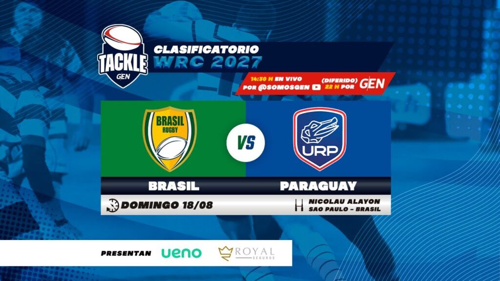 #GENTackle - Brasil Vs. Paraguay - WRC 2027