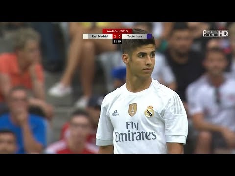 Marco Asensio vs Tottenham Hotspur (Debut For Real Madrid) (04/08/2015) HD 1080i by Asensio20™