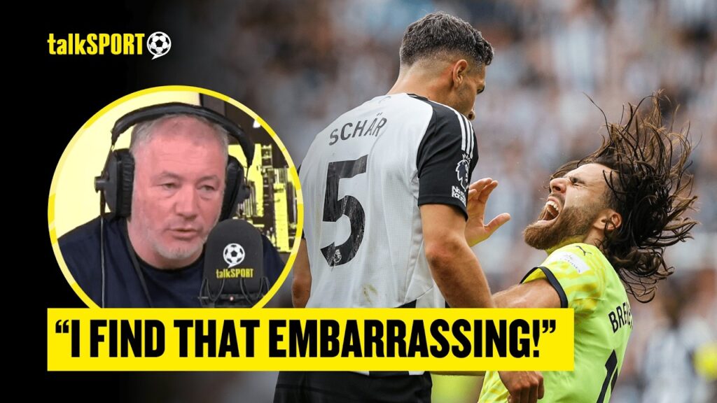 Ally McCoist SLATES Ben Brereton Diaz's 'SHOCKING' Reaction To Fabian Schar Incident 😠 | talkSPORT