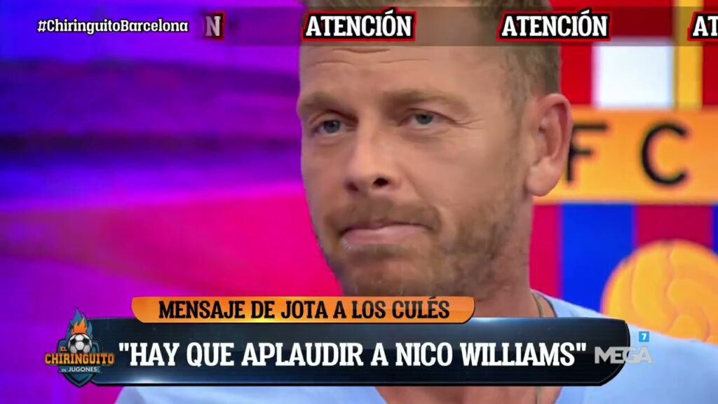 👏 "CULÉ: APLAUDE a NICO WILLIAMS cuando vayas a MONTJUIC".