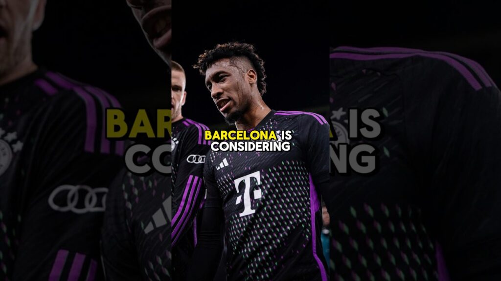 Barcelona Is Keeping Eyes On Kingsley Coman👀🔵🔴 #barcelona #shorts #youtubeshorts