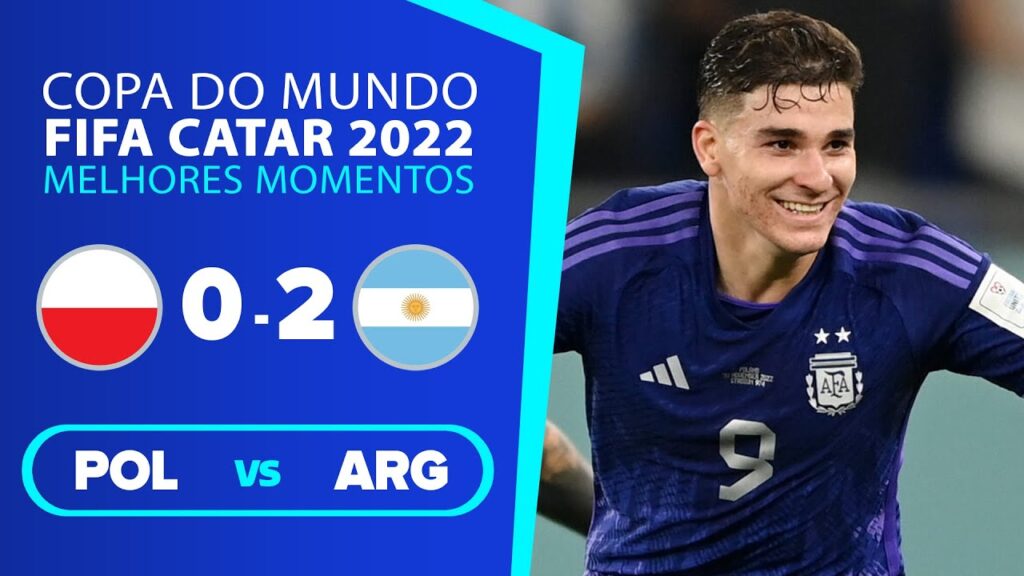 POLÔNIA 0 X 2 ARGENTINA 🏆Copa do Mundo 2022 🎙️Luís Roberto ⚽ melhores momentos