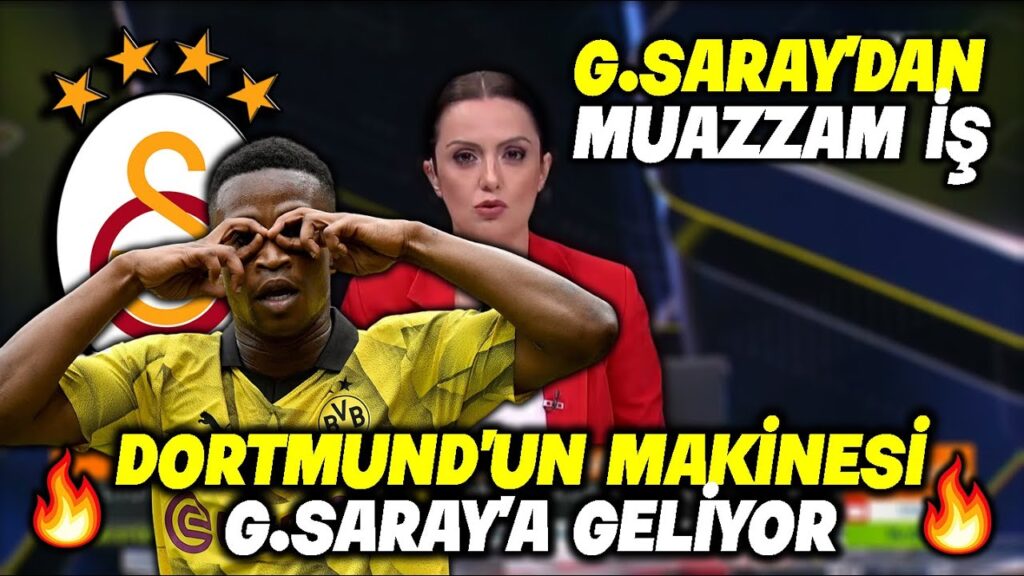 Zaha'nın Yerine Dortmund'un Makinesi Geliyor !! Youssoufa Moukoko !! l GALATASARAY