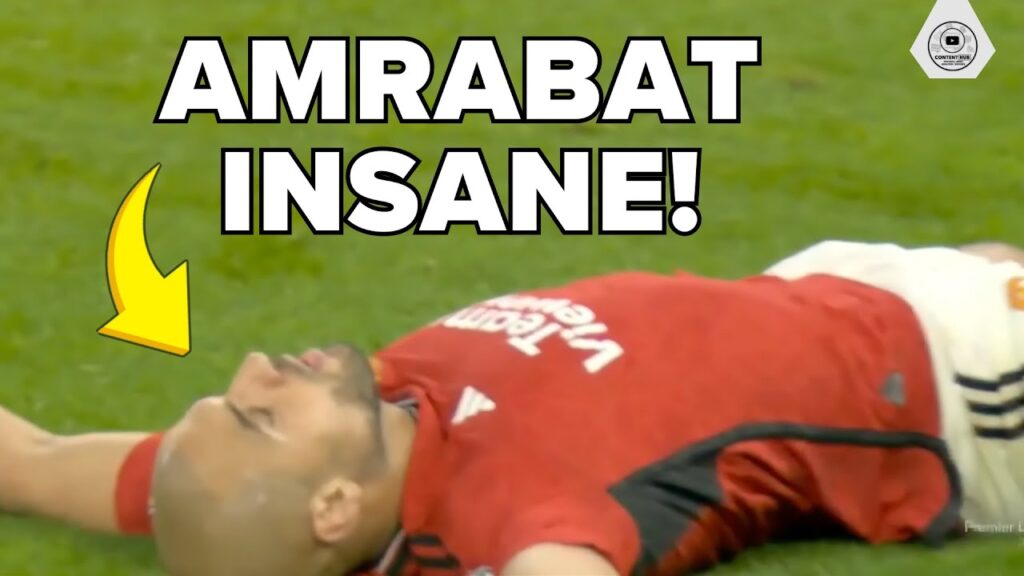Sofyan Amrabat Amazing Tracking! | Back Man United vs New Castle