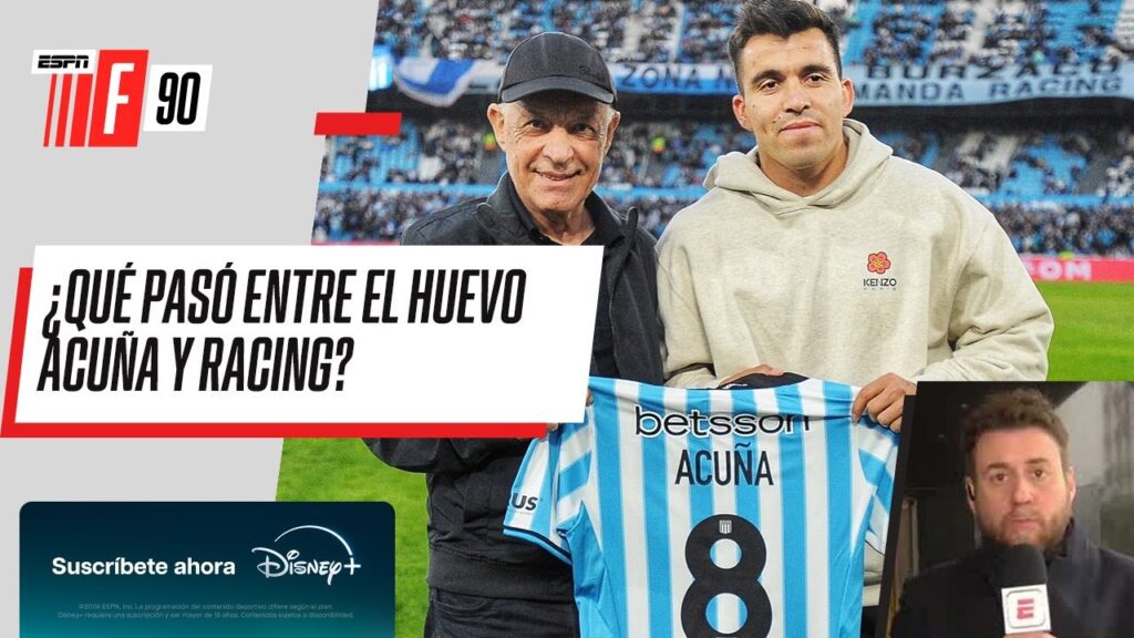 ¿CÓMO CAYÓ EN RACING LA LLEGADA DE ACUÑA A RIVER? | #ESPNF90