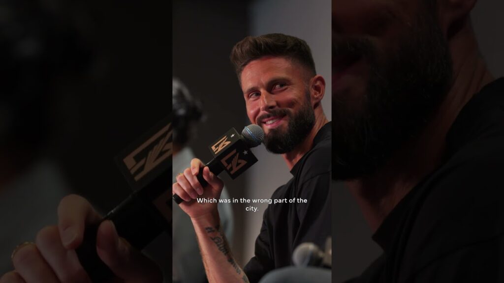 Settling in nicely 😉 | #LAFC #OlivierGiroud #Giroud #LosAngeles