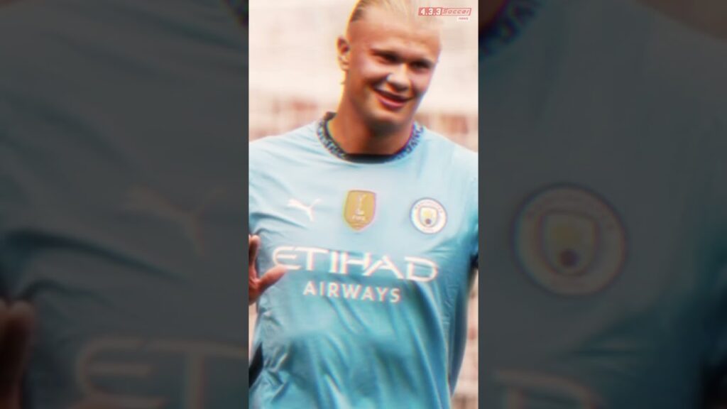 Erling Haaland senang betul bisa membobol kiper Chelsea Robert Sanchez #beritabolaterbaru #shorts