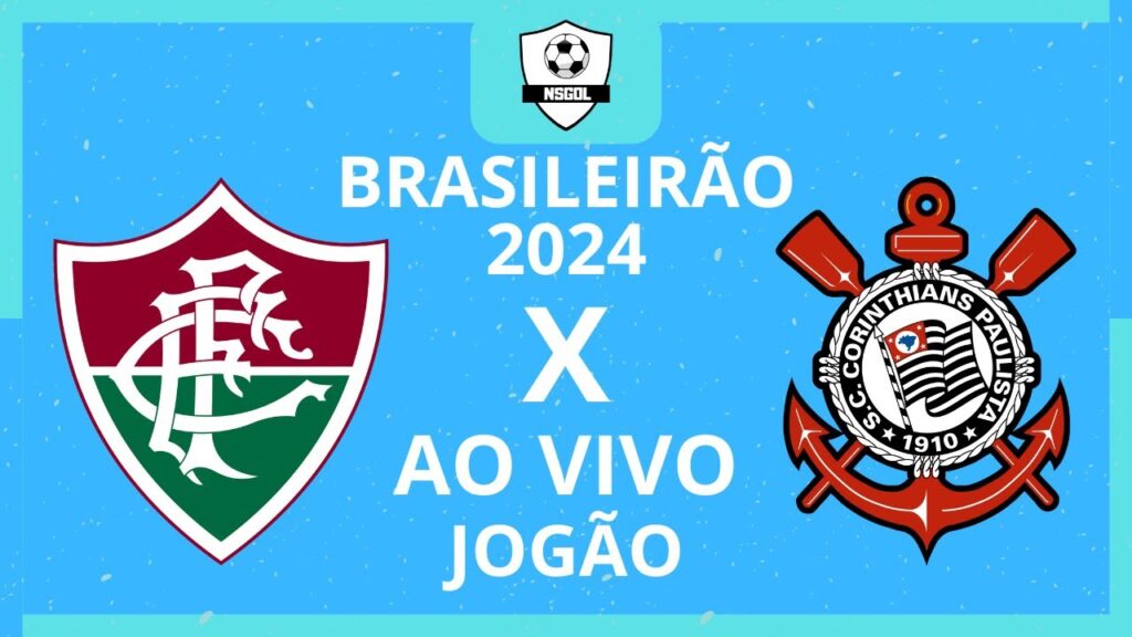 Fluminense x Corinthians Ao Vivo - Brasileirão Série A 2024 | Narração