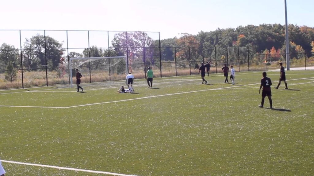 Hamilton United-Glen Shields 1:0 (27.09.2014) foul on Stefan Mitrovic, Ilic scores