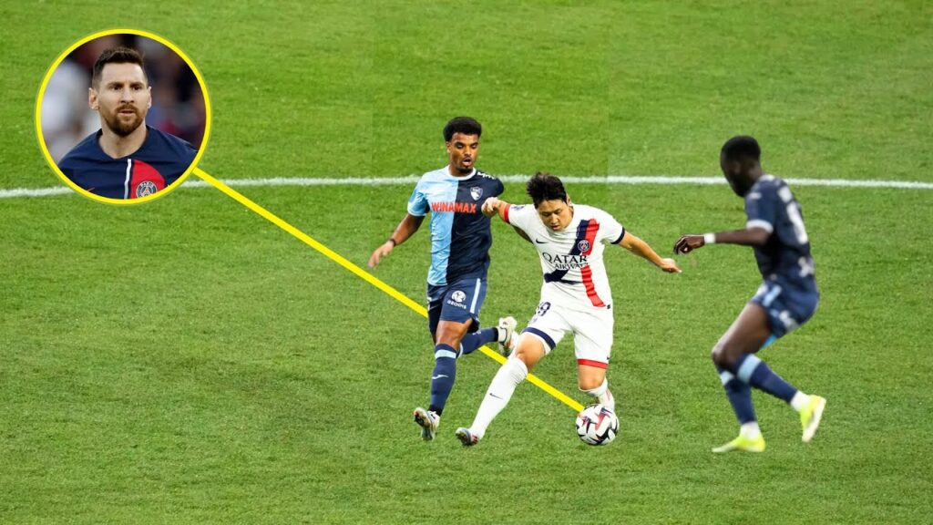 Kang-In Lee Play Like Messi vs Le Havre! 🇰🇷🔥이강인 Kang-In Lee Play Like Messi vs Le Havre! 🇰🇷🔥이강인