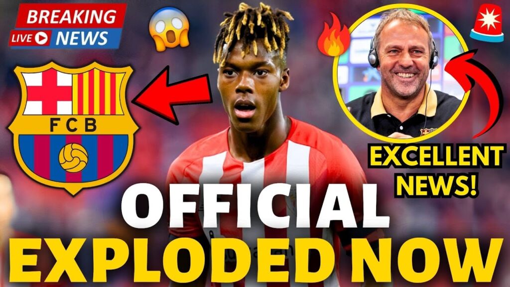 🚨URGENT! EXCELLENT NEWS ABOUT NICO WILLIAMS! NOBODY EXPECTED FOR THIS! BARCELONA NEWS TODAY!