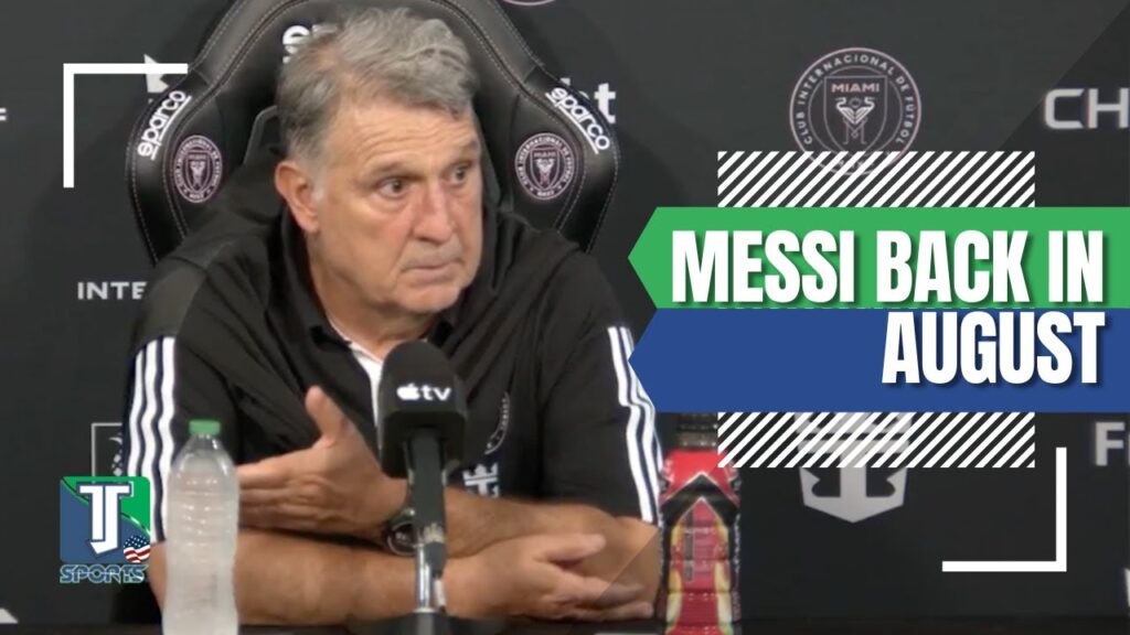 Gerardo MARTINO REVEALS when will Lionel MESSI be BACK and how have they worked without him