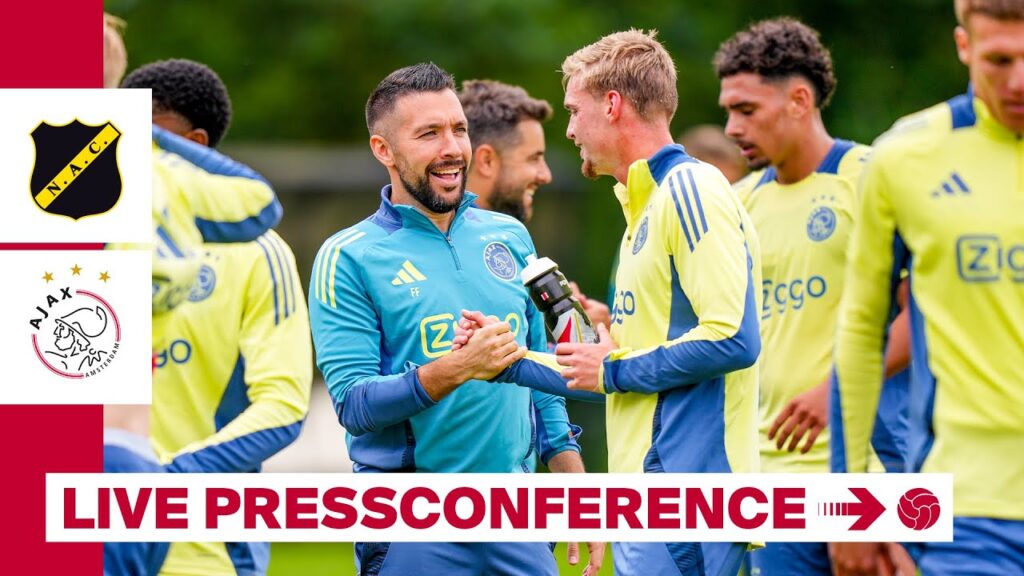🎙️  LIVE 13:30 | Persconferentie Kenneth Taylor | NAC Breda - Ajax