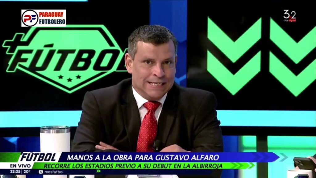 Que dejó la Presentación de Gustavo Alfaro como nuevo DT de Paraguay - MAS FUTBOL Y PELIGRO DE GOL