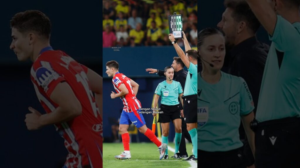 Mewahnya Bangku Cadangan Atletico Madrid Lawan Villarreal !