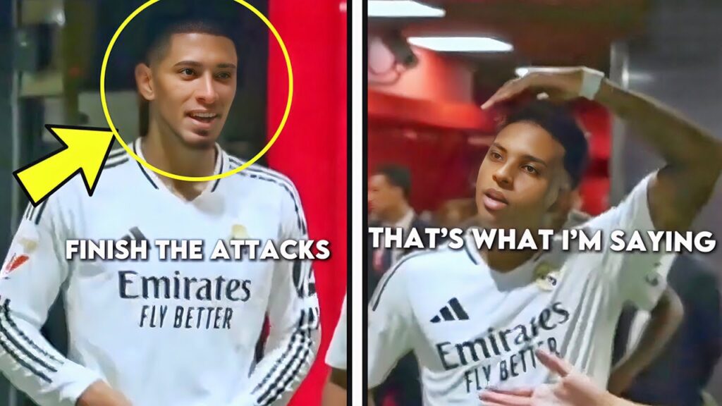 Jude Bellingham Frustrated in Tunnel With Kylian Mbappe, Vinicius jr! Tunnel Footage’s