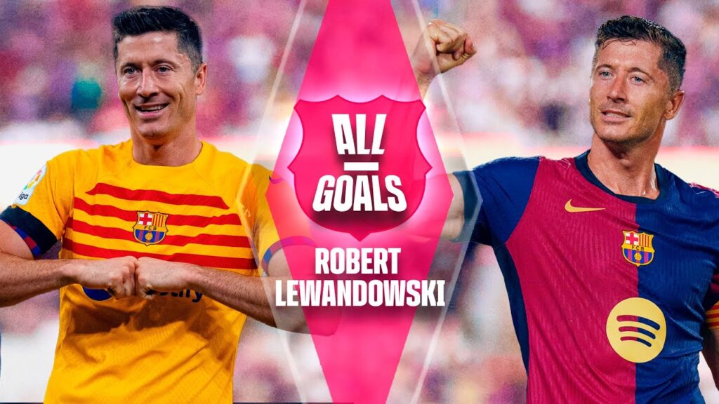 🔥 ALL of LEWANDOWSKI's GOALS with FC BARCELONA 🔵🔴