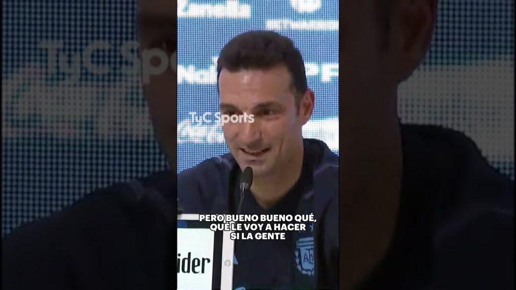 SCALONI: "HAY GENTE QUE ME DICE SCALONETA EN LA CALLE" 😂 #shorts