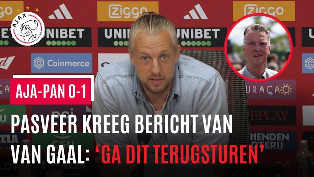 Remko Pasveer kreeg na heldenrol tijdens Ajax - Panathinaikos appje van Van Gaal: 'Stuur dit terug'