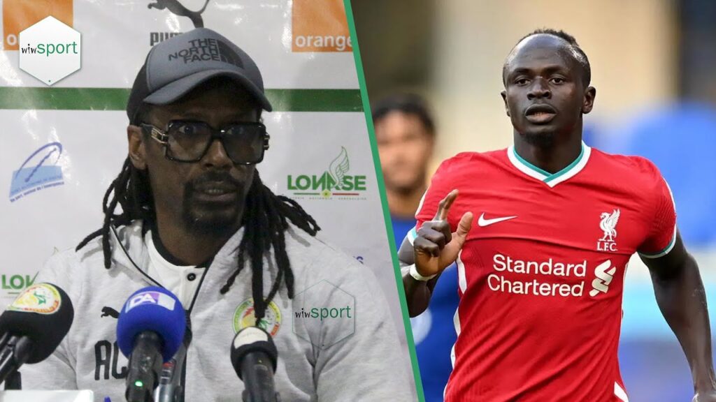 Aliou Cissé sur la supposée tension dans la Tanière