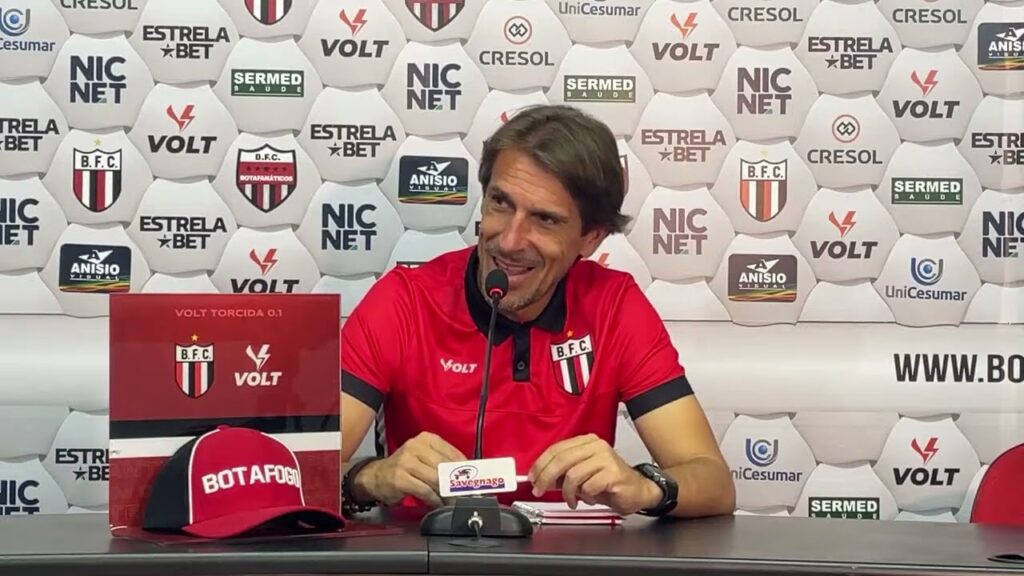 Coletiva Paulo Gomes - Botafogo x Paysandu - Brasileiro Série B - 18/08/2024