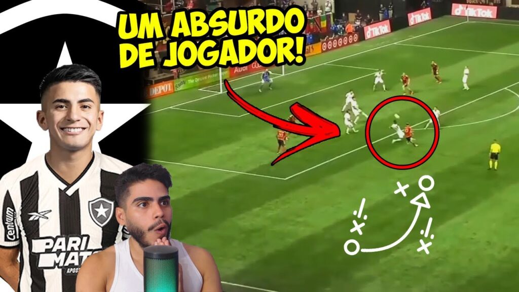 VEJA COMO JOGA THIAGO ALMADA REFORÇO DO BOTAFOGO PRA 2024! ANALISE THIAGO ALMADA