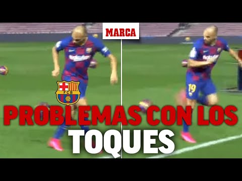 Braithwaite y el peor 'truco' futbolístico que se ha visto en una presentación I MARCA