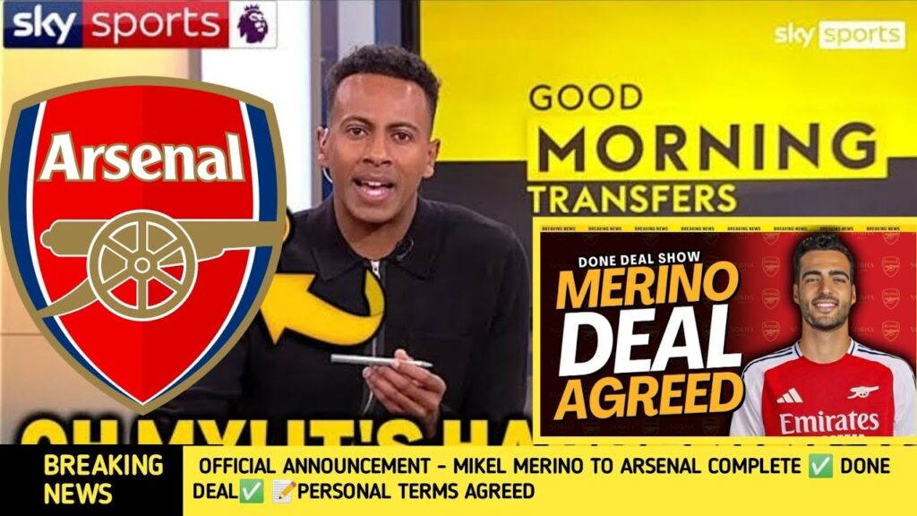 🚨 ARSENAL NEWS: MIKEL MERINO SIGNS ✅ VIKTOR GYOKERES INCOMING 📝 TRIO EXITS 😱 #arsenal