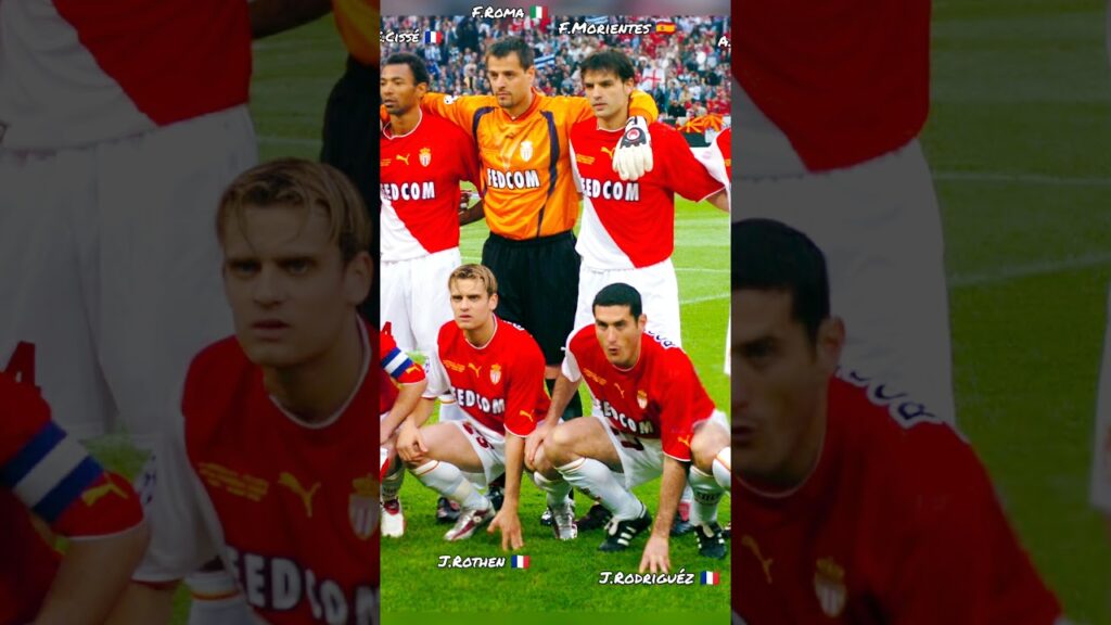 AS Monaco 🇨🇵 in the Champions League final 2004! 🔥