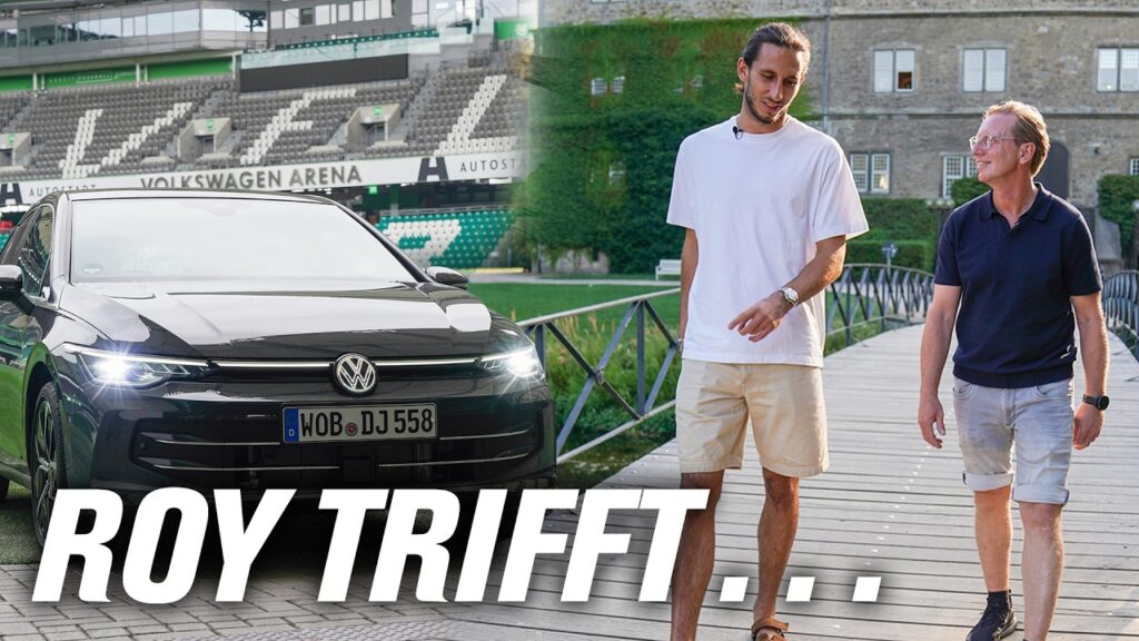 VfL Legende Roy Präger trifft Kamil Grabara | Im VW Golf Edition 50 unterwegs durch Wolfsburg 🚗💨