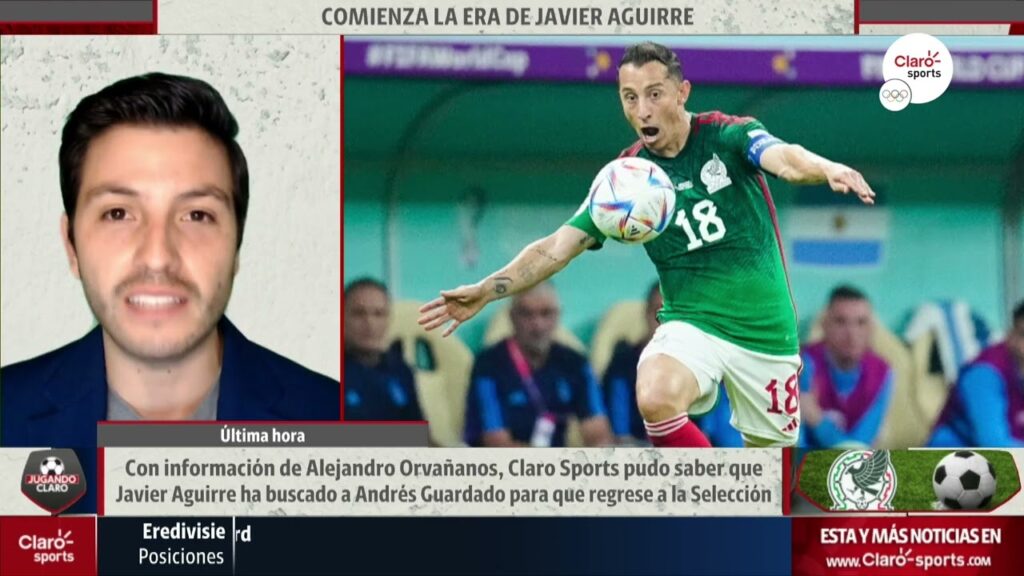 ¡Bombazo! Javier Aguirre quiere a Andrés Guardado de regreso en la selección mexicana ¡Bombazo! Javier Aguirre quiere a Andrés Guardado de regreso en la selección mexicana