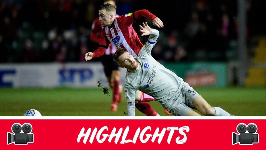 Lincoln City v Portsmouth