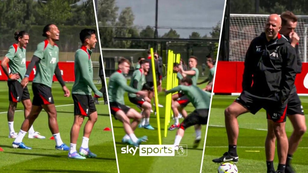 An update from Liverpool training! 🎥🔴
