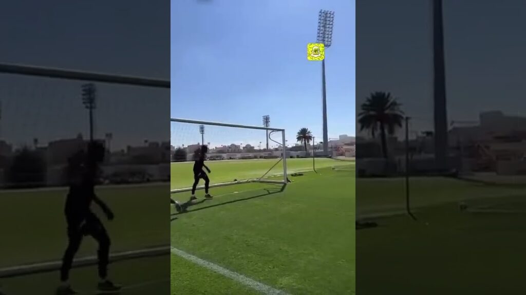 ‏من مران الفريق الختامي قبل مواجهة التعاون