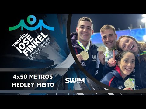 Unisanta vence Revezamento 4x50 Medley Misto - Troféu José Finkel 2024