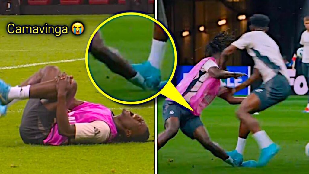 Eduardo Camavinga INJURED before the Super Cup final against Atalanta 🤕