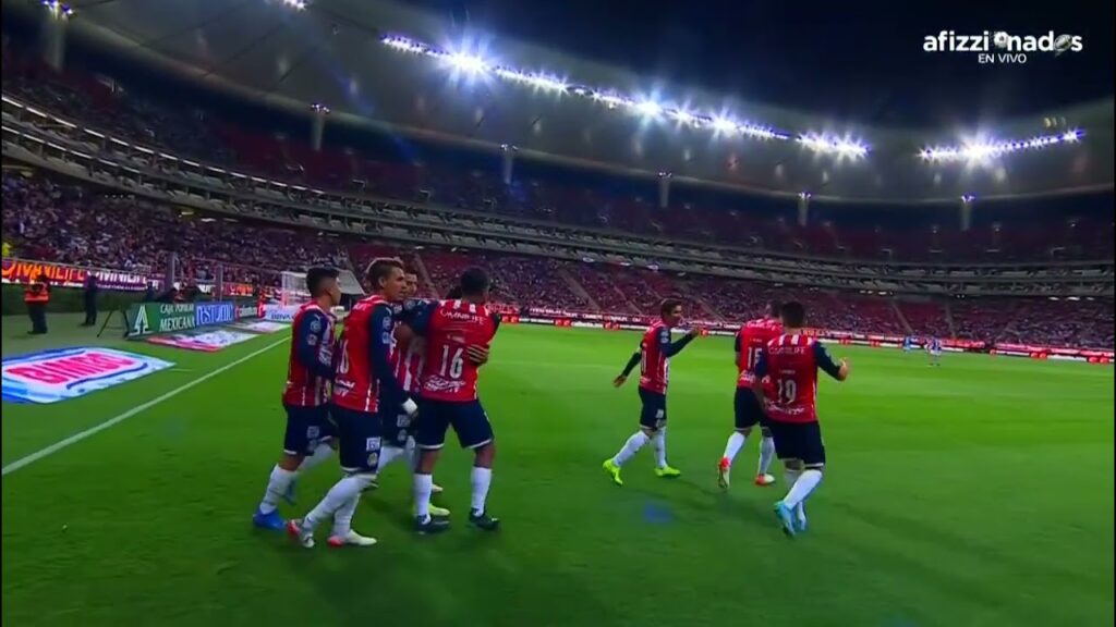 Gol de Alexis Vega | Chivas 2 - 0 Puebla | Liga BBVA MX - Clausura 2022  - Jornada 7 |